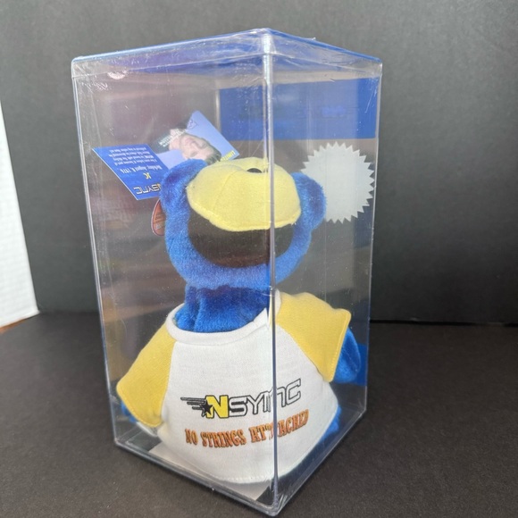 N Sync Limited Edition Collectible Bear JC Chasez #8519 / 25000 NSA New… - Picture 3 of 5